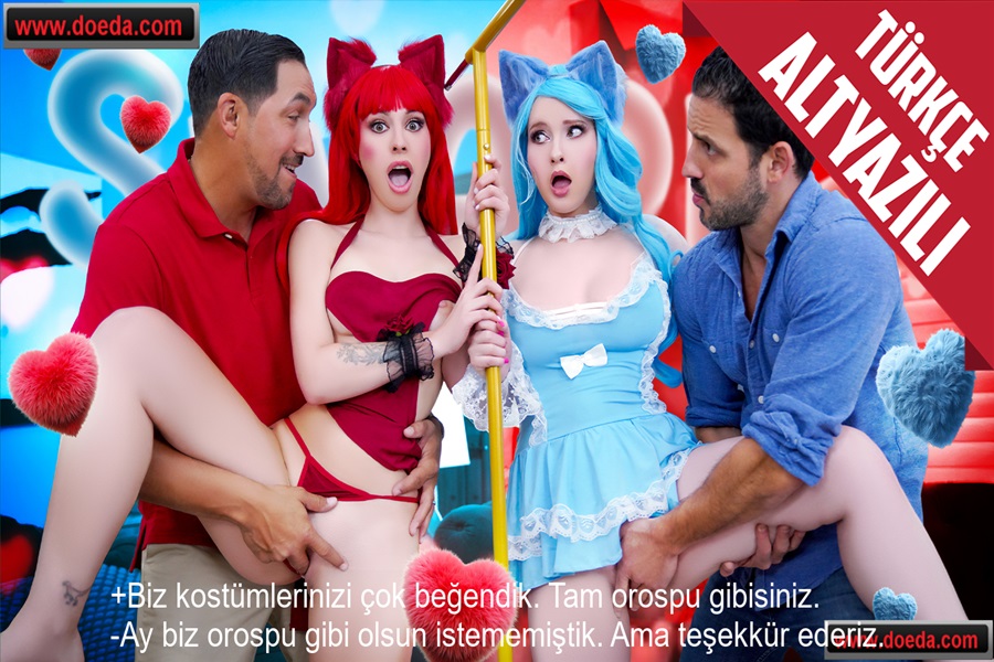 Cosplay Yarışmasına Katılmak İçin Kostüm Deneyen Kızları Üvey Babalar Çok Beğendi